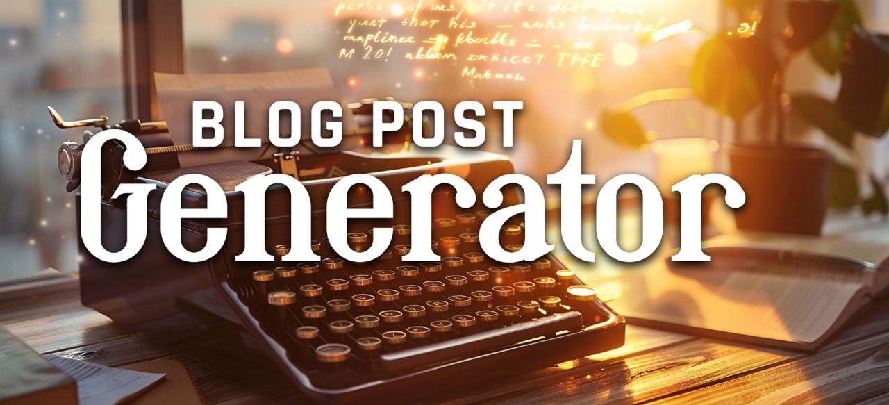 Blog Post Generator